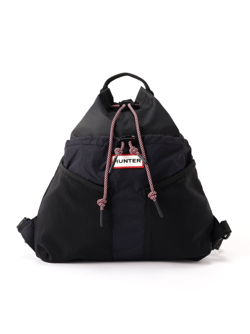 HUNTER(ハンター) トラベル マルチファンクション パッカブル バックパック/3WAY/UBB7125NRS B'2nd ビーセカンド バッグ その他のバッグ ブラック ベージュ【送料無料】[ Fashion]