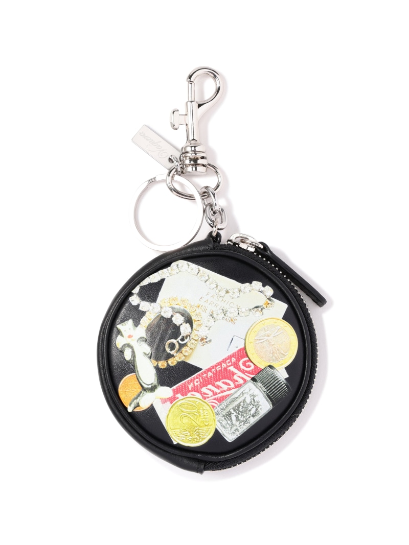 VAQUERA/ヴァケラ/WOMEN TROMPE L'OEIL COIN PURSE LEATHER LHP エルエイチピー ファッション雑貨 その他のファッション雑貨 ブラック【送料無料】[ Fashion]