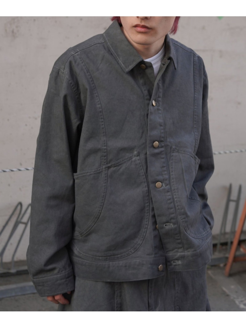 【SALE／50%OFF】B omnivore/ビーオムニボー VINTAGE JACKET BEAVER ビーバー ジャケット・アウター ブルゾン・ジャンパー ブラック ブラウン【RBA_E】【送料無料】[ Fashion]｜US ONLINE STORE