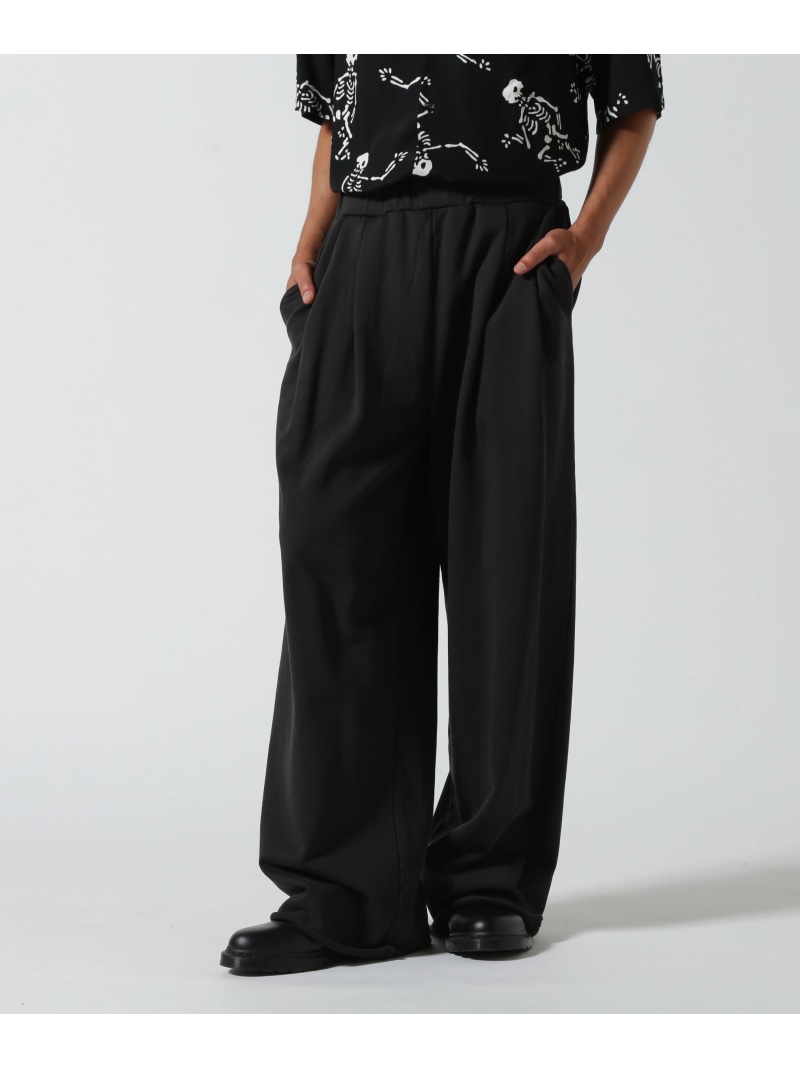 パンツ Toironier 2tuck wide trousers Toironier/トワロニエ/STA-P 2Tuck Side Tuck Pants | GARDEN