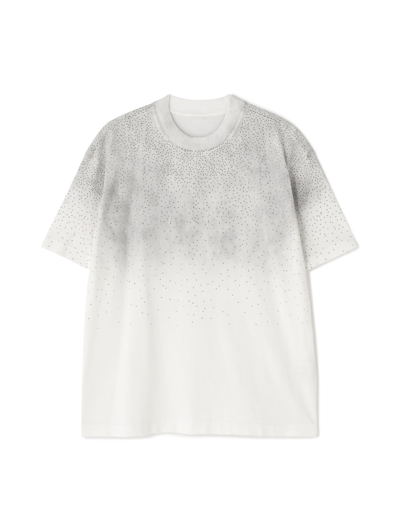 DankeSchon/ダンケシェーン/LINESTONE S/S TEE LHP エルエイチピー トップス カットソー・Tシャツ ホワイト ブラック【送料無料】[ Fashion]