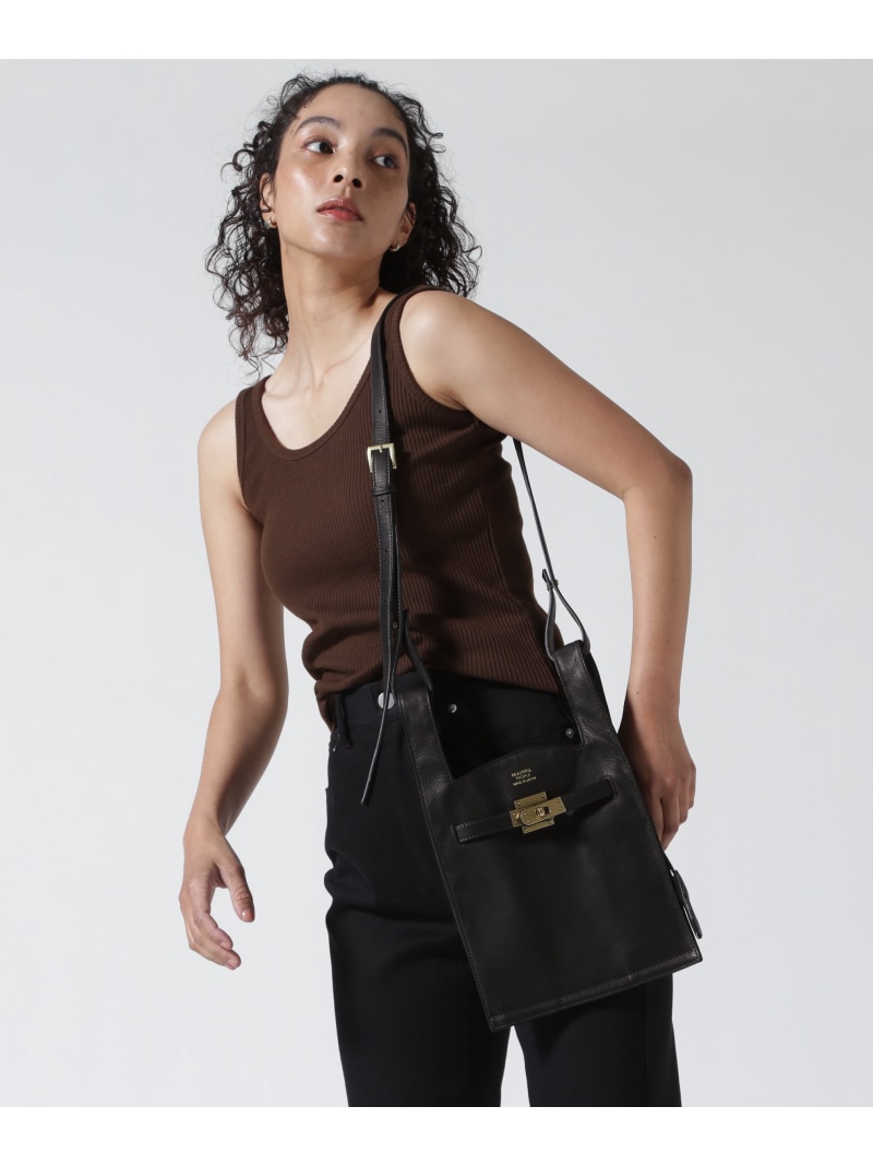 beautiful people/ビューティフルピープル/oiled leather market shoulder bag ROYAL FLASH ロイヤル閃光電球 御徒面子 余分の物の御徒面子 黒いこと【貨物輸送無料】[ Fashion]