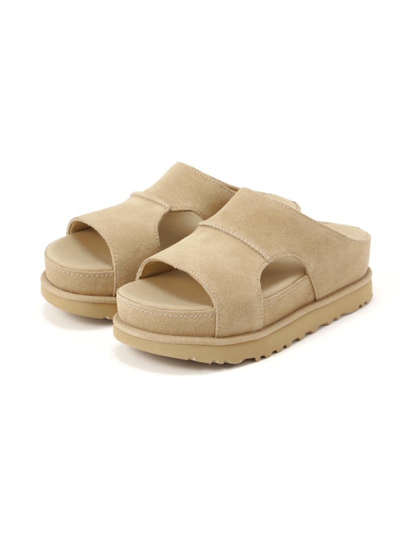 UGG/アグ/Goldenstar Hi Cutout Slide/ W GOLDENSTAR HICUTOUT SLIDE ROYAL FLASH ロイヤルフラッシュ シューズ・靴 その他のシューズ・靴 ブラック【送料無料】[ Fashion]