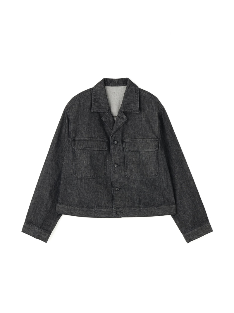 【SALE／30%OFF】Toironier/トワロニエ/Denim Trucker Jacket GARDEN TOKYO ガーデン ジャケット・アウター ブルゾン・ジャンパー ブラック ブルー【RBA_E】【送料無料】[ Fashion]