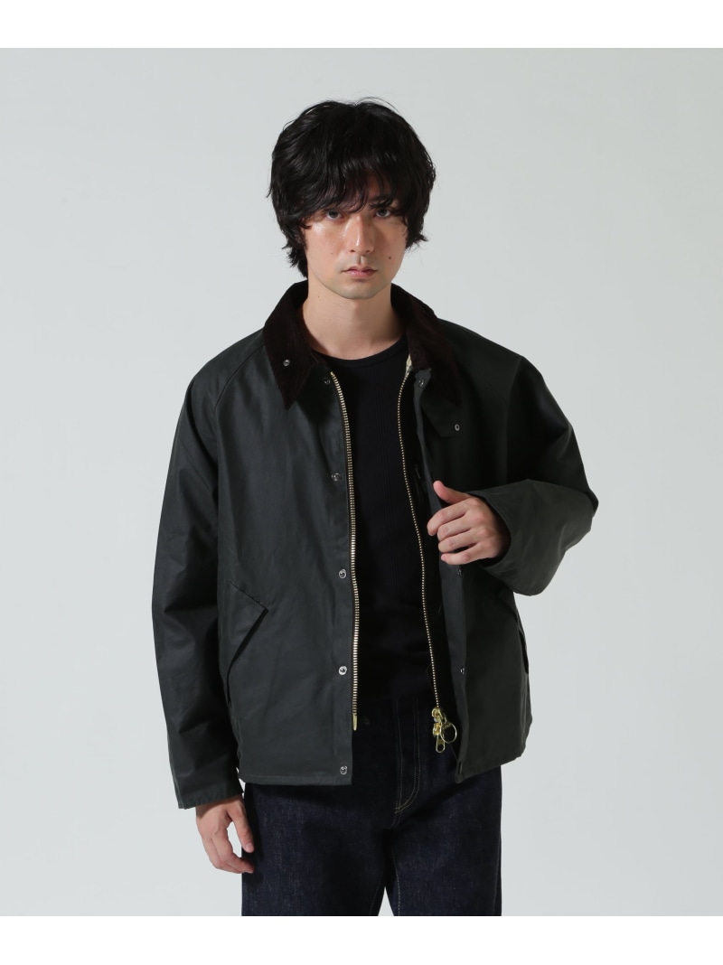 Barbour (バブアー) os transport wax トランスポートジャケット B'2nd ビーセカンド ジャケット・アウター ブルゾン・ジャンパー ブラック【送料無料】[ Fashion]