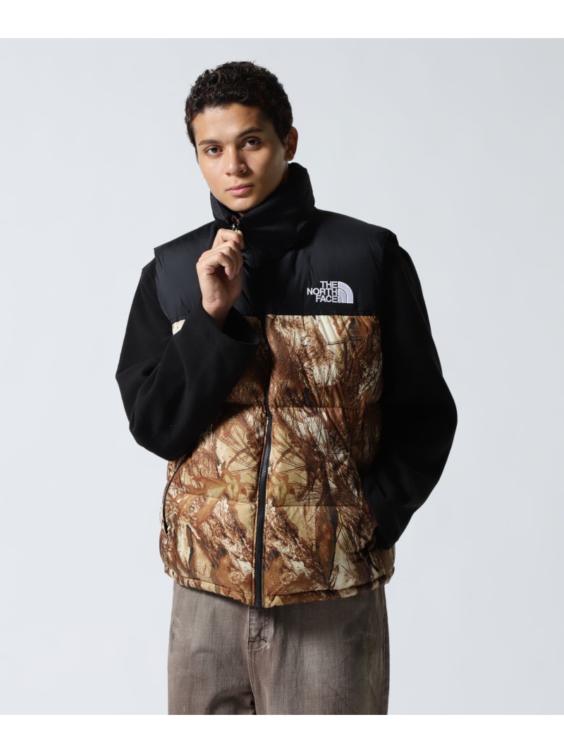 【SALE／10%OFF】THE NORTH FACE (ザ・ノース・フェイス) Noverty nuptse Vest B'2nd ビーセカンド ジャケット・アウター ダウンジャケット・ダウンベスト ブラック【RBA_E】【送料無料】[ Fashion]