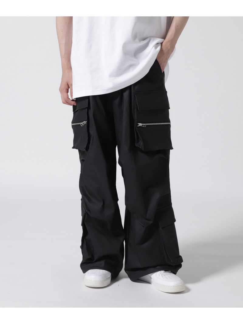 DankeSchon/ダンケシェーン/PREMIUM COATING WIDE POCKET PANTS LHP エルエイチピー パンツ その他のパンツ ブラック【送料無料】[ Fashion]｜US ONLINE STORE