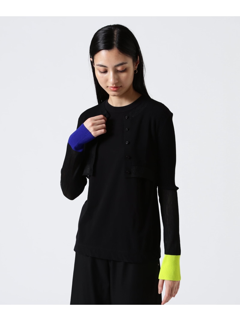【SALE／40%OFF】UN3D./アンスリード/SHEER DOCKING SHORT KT CD ROYAL FLASH ロイヤルフラッシュ トップス カーディガン グレー ブラック【RBA_E】【送料無料】[ Fashion]｜US ONLINE STORE 13,187円