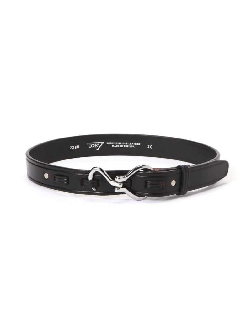 TORY LEATHER(トリーレザー) Nickel Hoof Pick Belt B'2nd ビーセカンド ファッション雑貨 ベルト ブラック【先行予約】*【送料無料】[ Fashion]