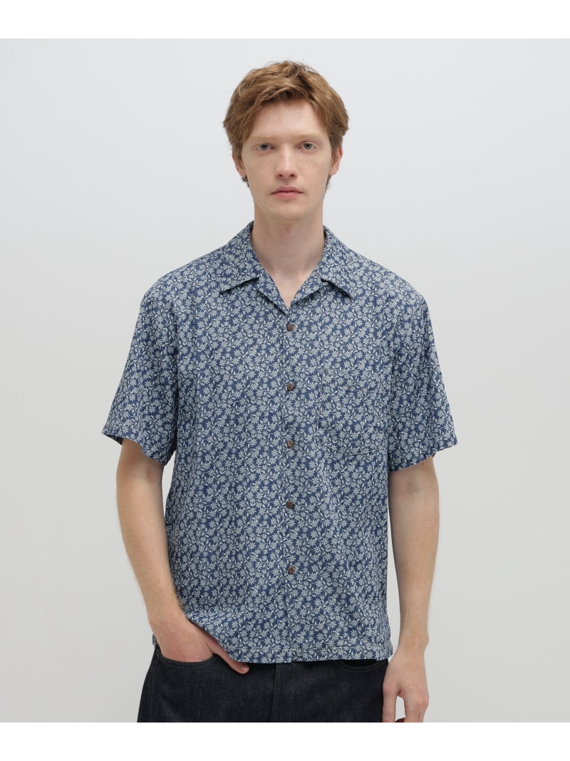 《直営店限定》FLORAL PATTERN S/S SHIRT AVIREX アヴィレックス トップス シャツ・ブラウス【送料無料】[ Fashion]