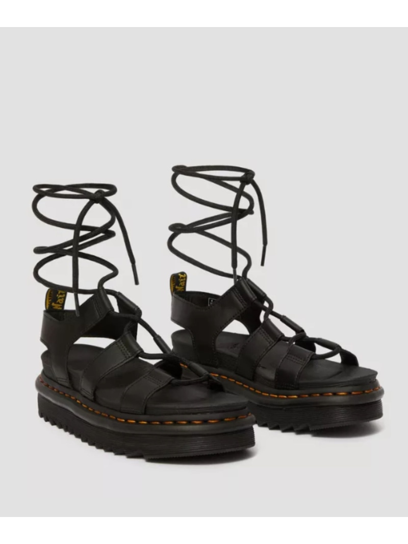 Dr.Martens/お医者さんマーチン  NARTILLA ナルティラ サンダル BEAVER ビーバー シューズ・靴 余分の物のシューズ・靴 黒いこと【貨物輸送無料】[ Fashion]