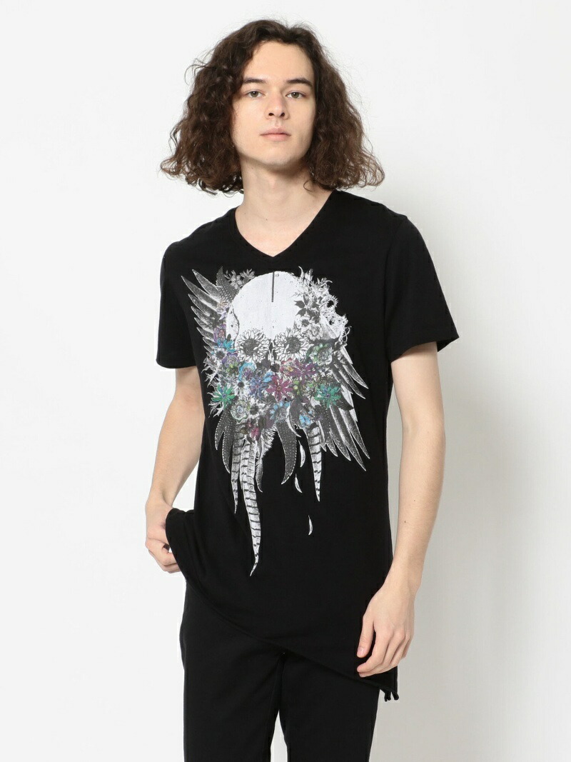代引不可 楽天市場 Kmrii ケムリ 別注 Skull Flower 10 Ss Tee Rfm Royal Flash ロイヤルフラッシュ カットソー Tシャツ ブラック ホワイト 送料無料 Rakuten Fashion Us Online Store 楽天市場 Advance Com Ec