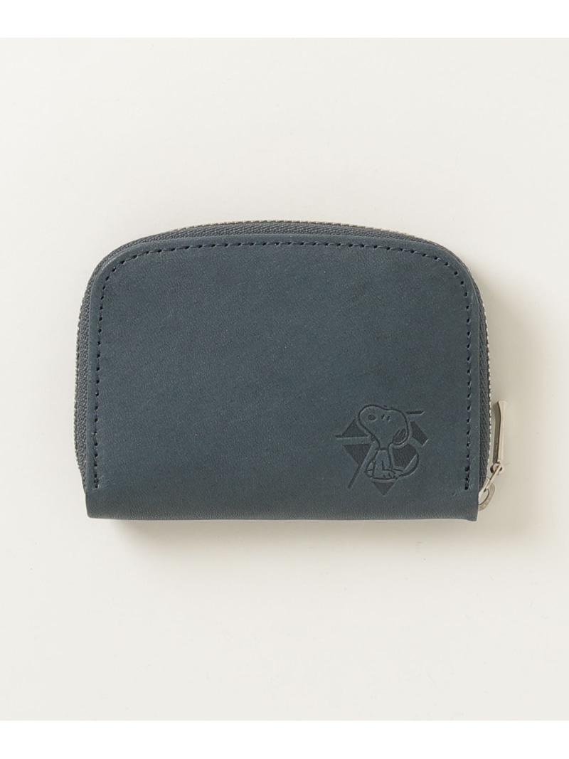 SNOOPY LEATHER COLLECTION/スヌーピーレザーコレクション/栃木レザー75th コインケース ROYAL FLASH ロイヤルフラッシュ ファッション雑貨 その他のファッション雑貨 ブルー【送料無料】[ Fashion]