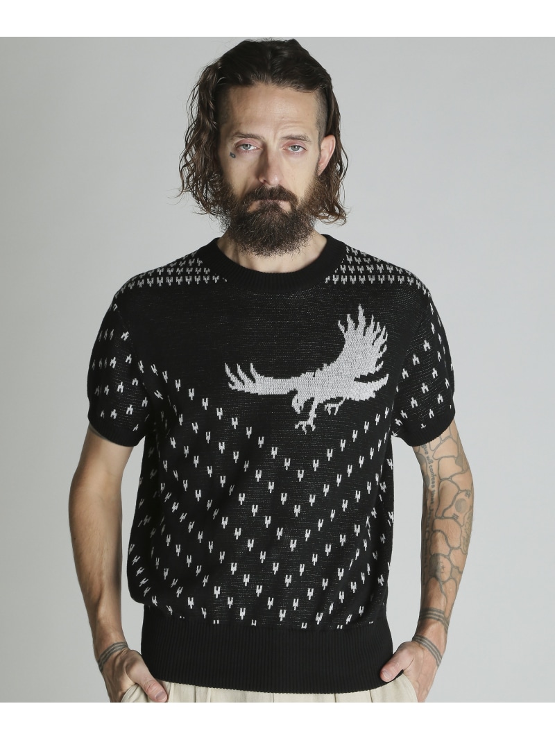 【SALE／20%OFF】50ss KNIT/50ssニット Schott ショット トップス ニット ブラック【RBA_E】【送料無料】[ Fashion]｜US ONLINE STORE