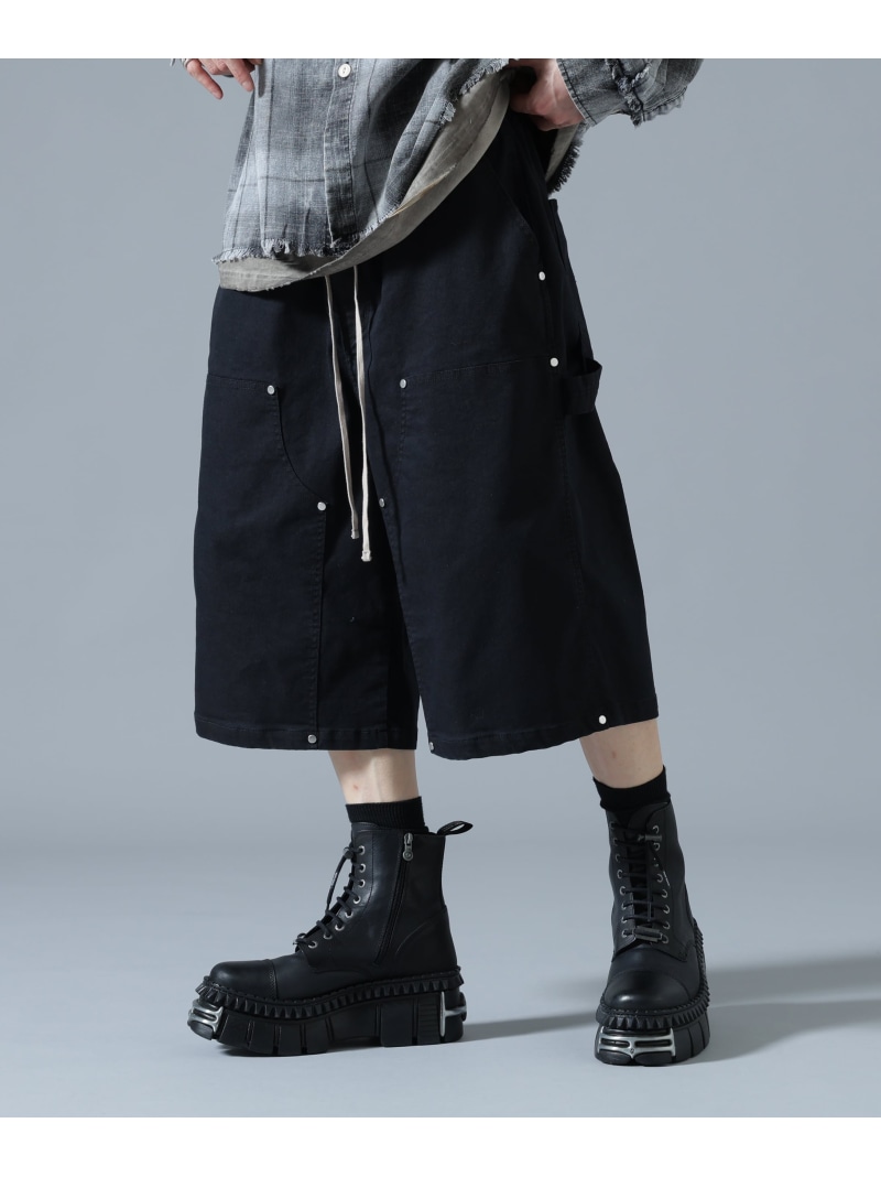 DankeSchon/ダンケシェーン/TCBLK W-KNEE SHORTS LHP エルエイチピー パンツ その他のパンツ ブラック【送料無料】[ Fashion]