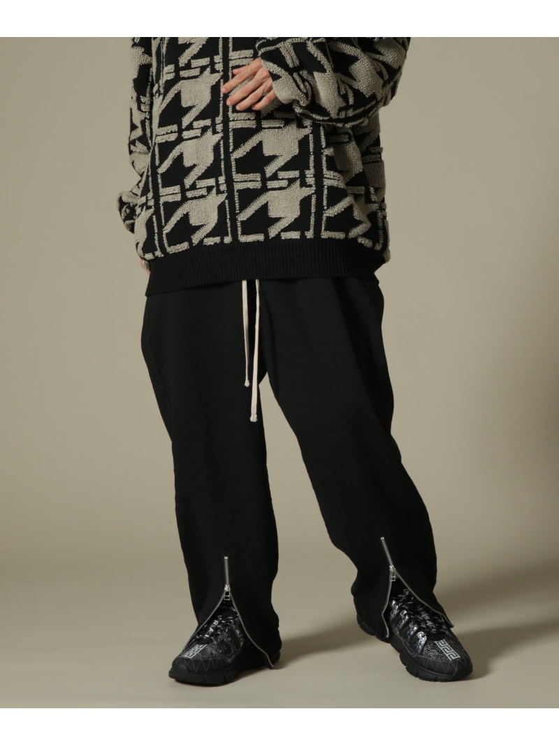 DankeSchon/ダンケシェーン/TC BLK FRONTZIP PANTS/TCブラックフロントジップパンツ LHP エルエイチピー パンツ その他のパンツ ブラック【送料無料】[ Fashion]