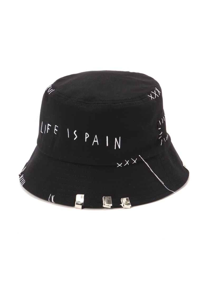 AZS TOKYO/アザストーキョー/LIFE IS PAIN HAT LHP エルエイチピー 帽子 その他の帽子 ブラック【送料無料】[ Fashion]