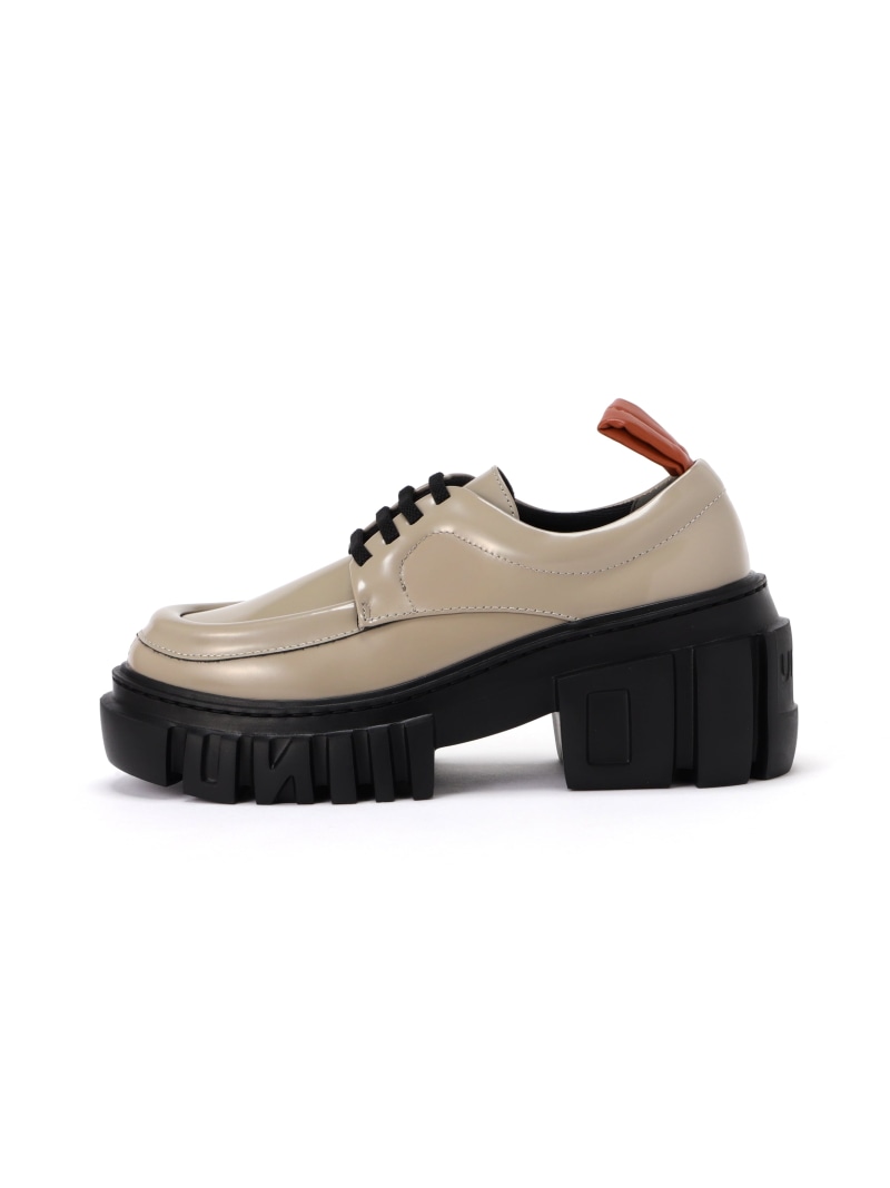 UN3D./アンスリード/POINT PLUMP LOAFER/ポイントプランプローファー ROYAL FLASH ロイヤル閃光電球 シューズ・靴 余分の物のシューズ・靴 薄墨色 黒いこと【貨物輸送無料】[ Fashion]