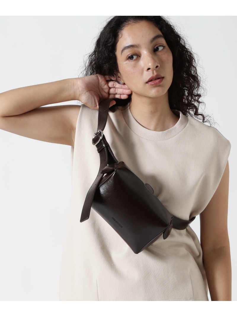 ADD CULUMN(アドカラム) LOP BODYBAG WRINKLE B'2nd ビーセカンド バッグ その他のバッグ ブラウン ホワイト【送料無料】[ Fashion]｜US ONLINE STORE
