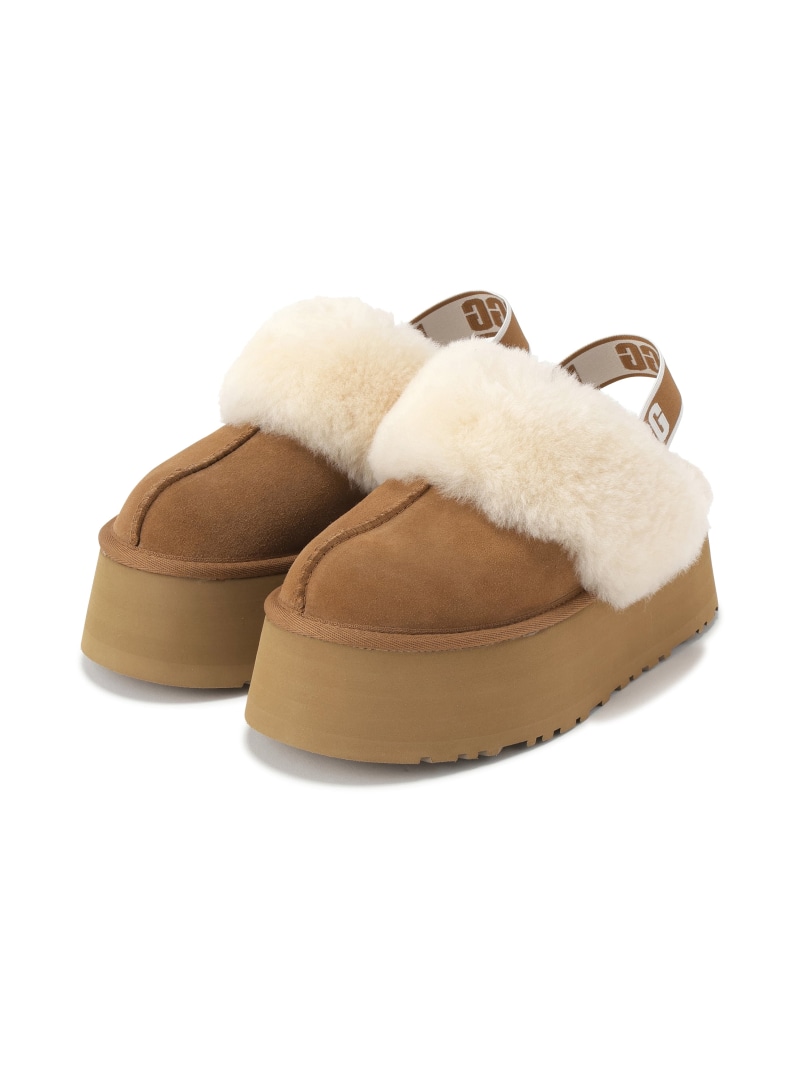 UGG(アグ)Funkette/1113474 B'2nd ビーセカンド シューズ・靴 ブーツ ブラック ベージュ【送料無料】[ Fashion]｜US ONLINE STORE 17,908円