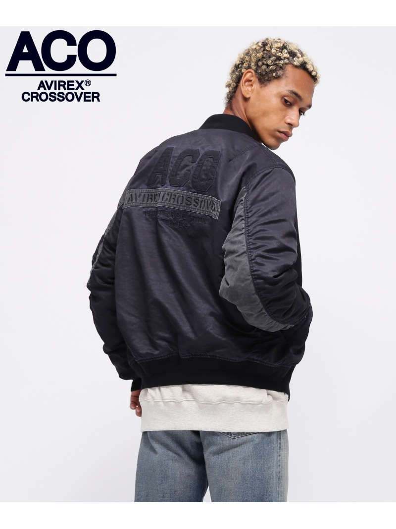 楽天市場】ファセッタズム FACETASM×AVIREX PATCHED MA-1 JACKET MKS