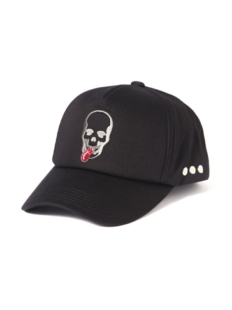 11594円 楽天市場 lucien pellat-finet ルシアン ペラフィネ Skull Tongue with DAISY CAP ROYAL FLASH ロイヤルフラッシュ 帽子 ヘア小物 帽子その他 グレー ホワイト ピンク Rakuten Fashion