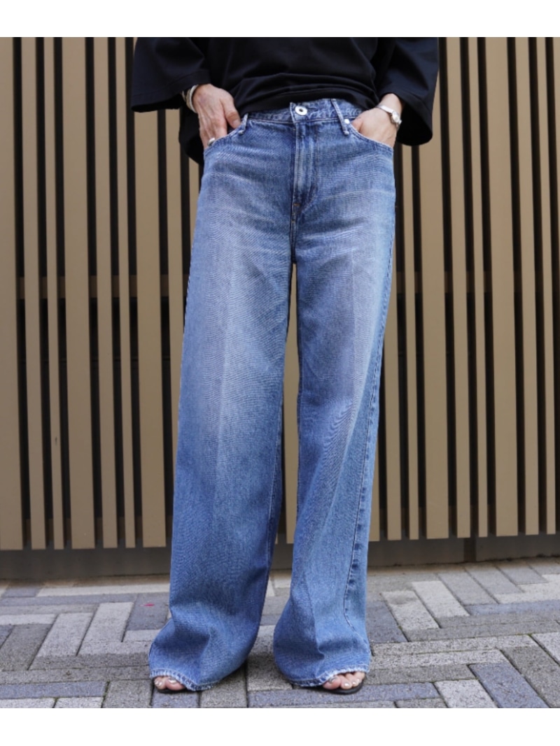 upper hights(アッパーハイツ)THE SISTER MID-RISE B\u00272nd ビーセカンド ズボン下 デニム・ジーンズズボン下 青碧【貨物輸送無料】[ Fashion]