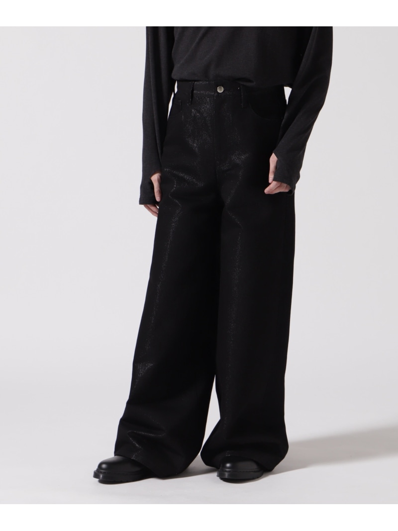 【SALE／20%OFF】Toironier/トワロニエ/Ginshi Denim Elephant GARDEN TOKYO ガーデン パンツ ジーンズ・デニムパンツ ブラック【RBA_E】【送料無料】[ Fashion]