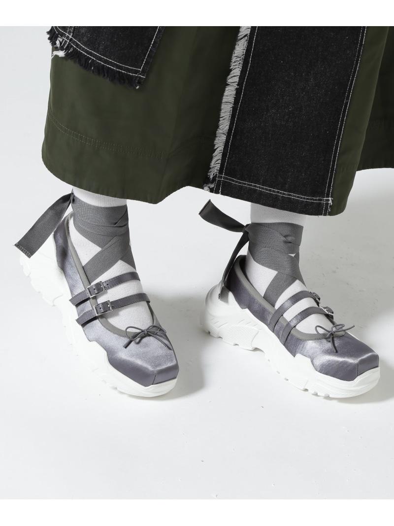 【SALE／40%OFF】AKIKOAOKI/アキコアオキ/別注 Giselle - satin ROYAL FLASH ロイヤルフラッシュ シューズ・靴 その他のシューズ・靴 グレー【RBA_E】【送料無料】[ Fashion]