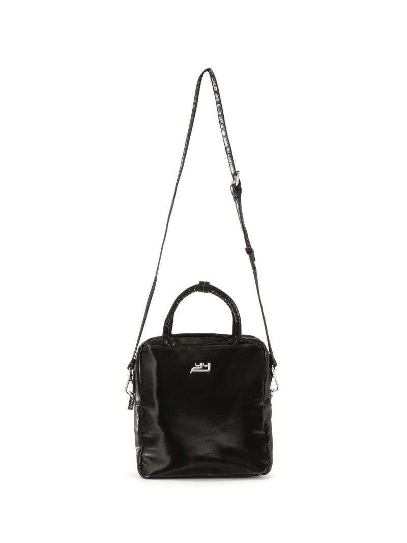 YIE YIE/イエイエ/BELL SQUARE BAG LHP エルエイチピー 御徒面子 余分の物の御徒面子 サクラ色 黒いこと【貨物輸送無料】[ Fashion]