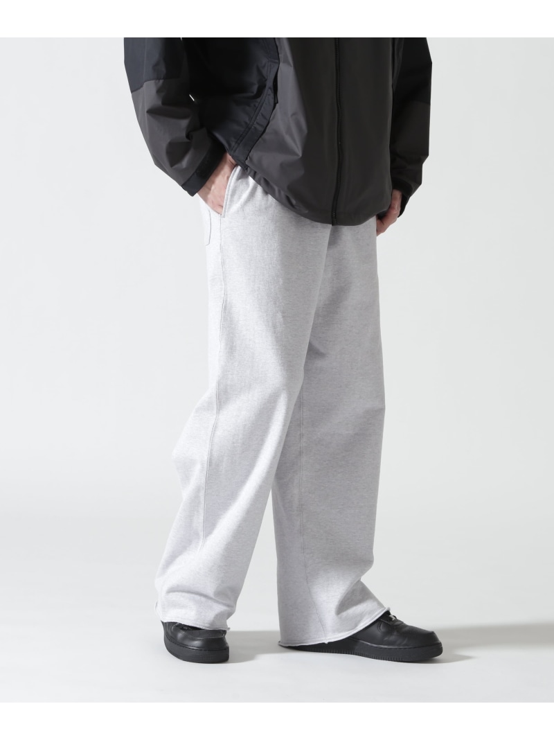 MARKAWARE(マーカウェア) / Heavy Fleece Wide Gym Pants B'2nd ビーセカンド パンツ その他のパンツ ブラック グレー【送料無料】[ Fashion]
