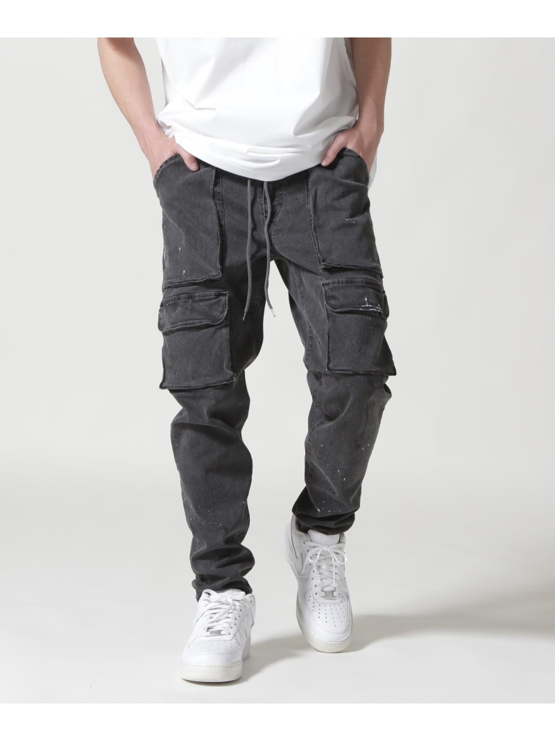 【SALE／30%OFF】SURT(サート)CARGO フロントポケットパンツ B'2nd ビーセカンド パンツ ジーンズ・デニムパンツ カーキグリーン ブラック【RBA_E】【送料無料】[ Fashion]