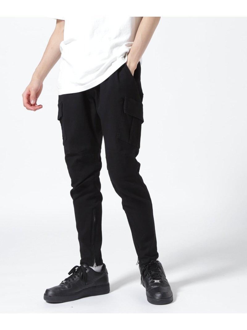 DankeSchon/ダンケシェーン/PREMIUM TC BLACK ZIP CARGO PANTS/ジップカーゴパンツ LHP エルエイチピー パンツ その他のパンツ ブラック【送料無料】[ Fashion]