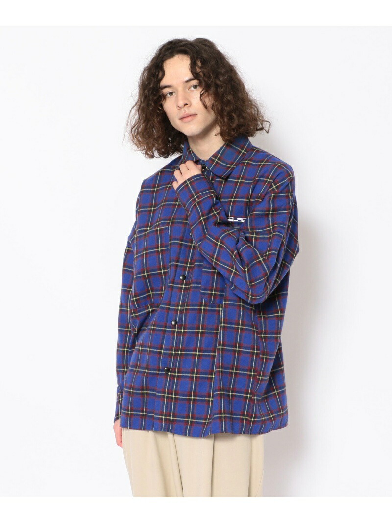 【SALE／50%OFF】LUSOR(ルーソル)SNAP BUTTON SHIRTS スナップボタンシャツ B\u00272nd ビーセカンド トップス ティーシャツ・トップ 緑であること 青碧【RBA_E】【貨物輸送無料】[ Fashion]