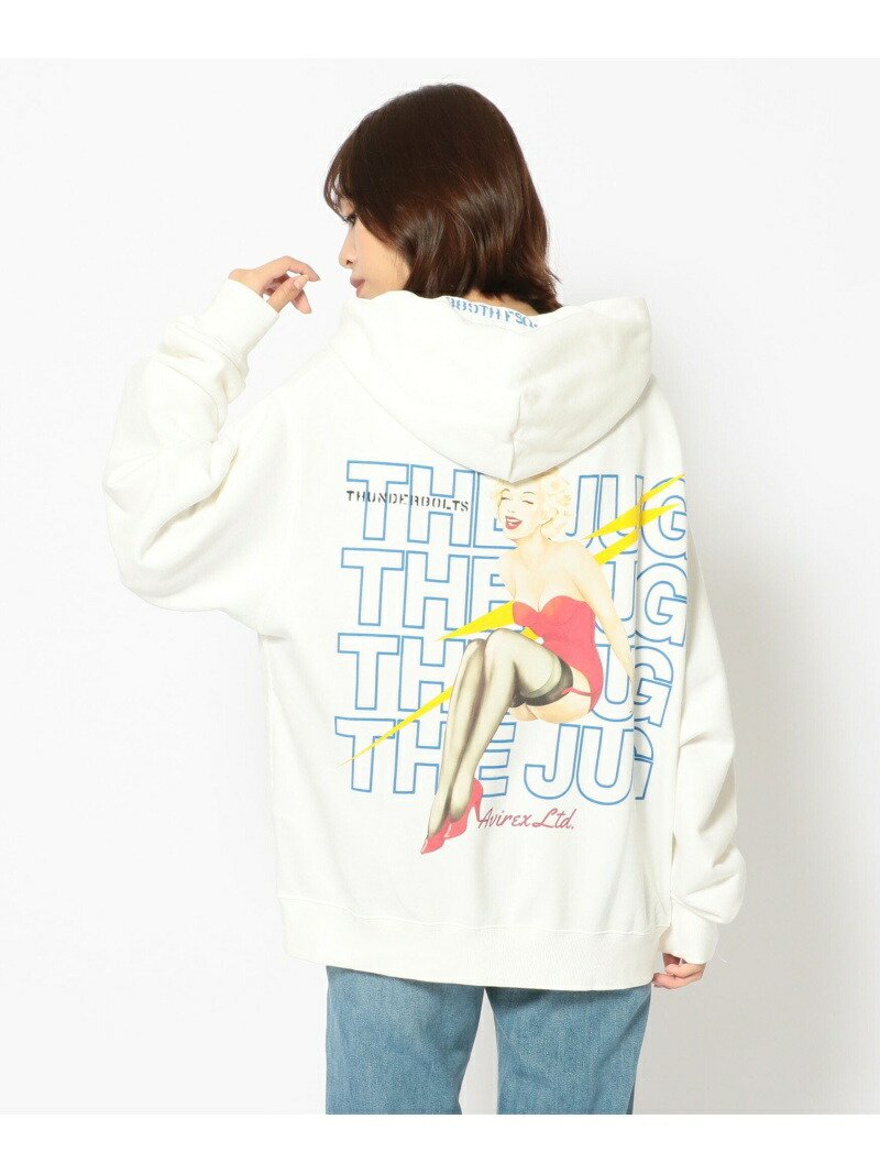 ピンナップガール プルオーバー パーカー Up アヴィレックス Girl P Pullover Pin Avirex