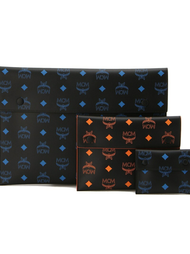Mcm エムシーエム Splash Logo Pouch スプラッシュロゴポーチ Lhp エルエイチピー 鞄 バッグ余分の物 ネグロイド 貨物輸送無料 Rakuten Fashion Kadintrend Net
