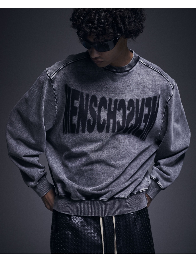 DankeSchon/ダンケシェーン/CHEMICAL SWEAT CREWNECK LHP エルエイチピー トップス スウェット・トレーナー ブラック【送料無料】[ Fashion] 15,048円