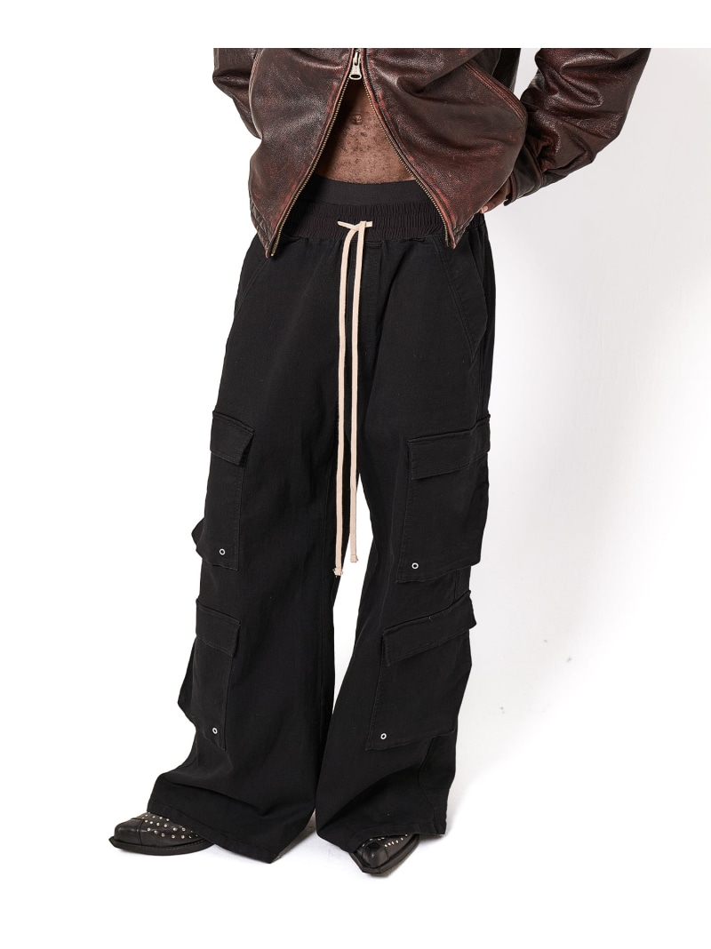 DankeSchon/ダンケシェーン/TCBLACK FLARE CARGO PANTS LHP エルエイチピー パンツ その他のパンツ ブラック【送料無料】[ Fashion]｜US ONLINE STORE