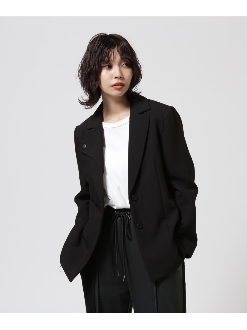 【SALE／40%OFF】CASANE(カサネ)別注スリーブファスナージャケット B'2nd ビーセカンド ジャケット・アウター その他のジャケット・アウター ブラック グレー【RBA_E】【送料無料】[ Fashion]｜US ONLINE STORE