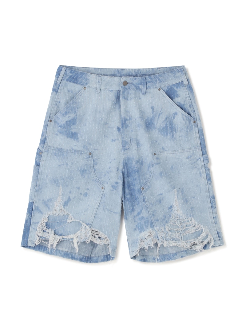 WHITELAND/ホワイトランド/TIE-DYE W-KNEE SHORTS LHP エルエイチピー パンツ その他のパンツ ブルー ブラック【送料無料】[ Fashion]｜US ONLINE STORE