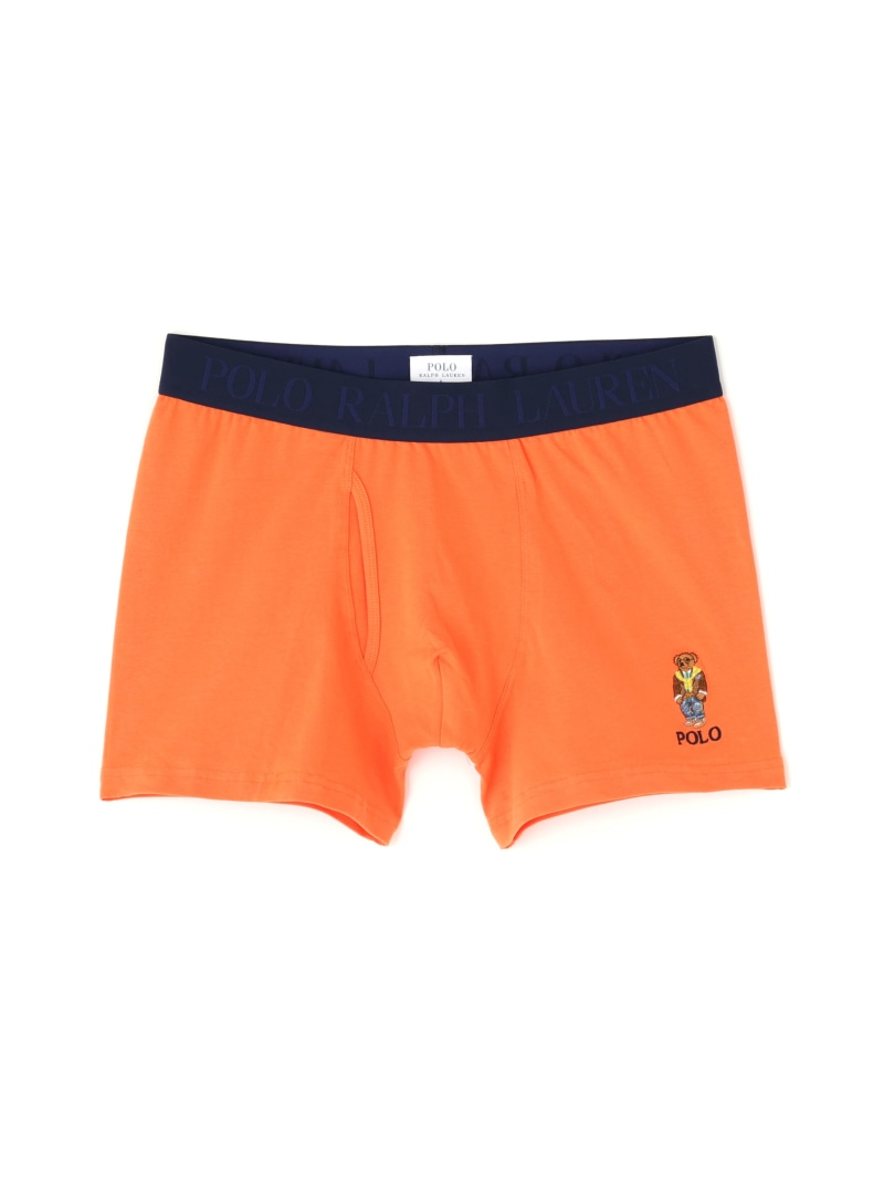 Polo Ralph Lauren/ポロ ラルフローレン/ボクサーブリーフ POLOベア刺繍 LHP エルエイチピー インナー・ルームウェア その他のインナー・ルームウェア ネイビー オレンジ【送料無料】[ Fashion]