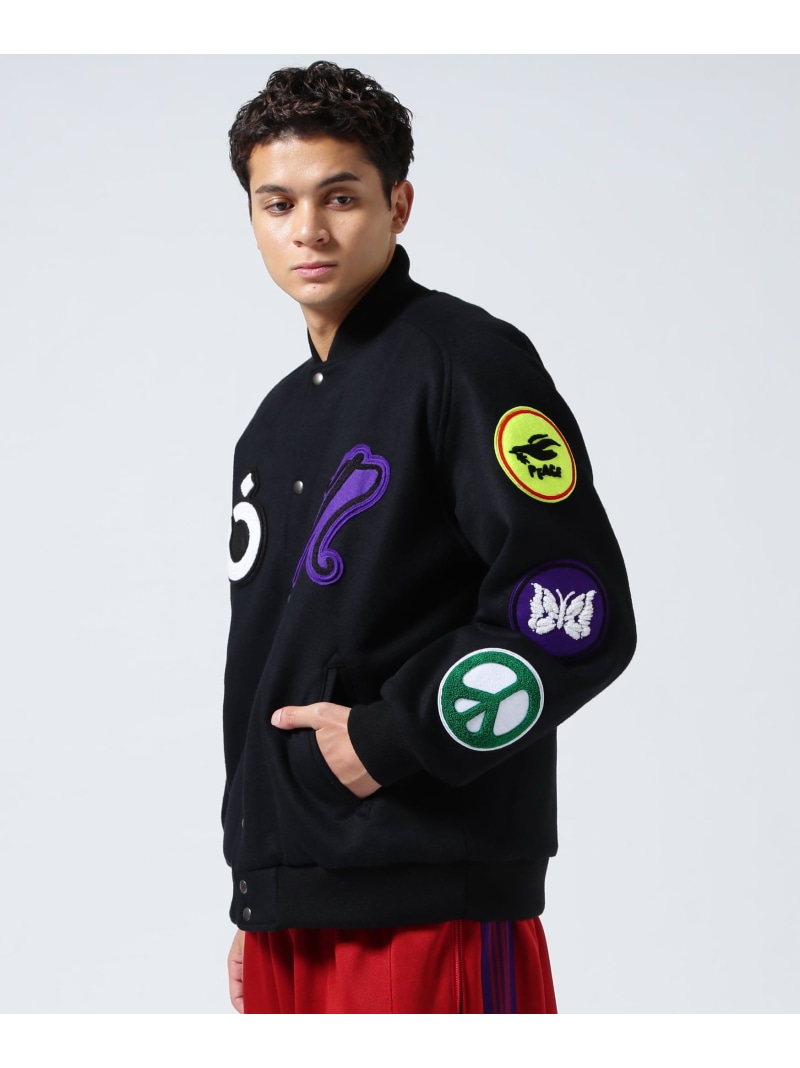 Noma x Needles Patch Varsity Jacket B'2nd ビーセカンド ジャケット・アウター ブルゾン・ジャンパー【送料無料】[ Fashion]