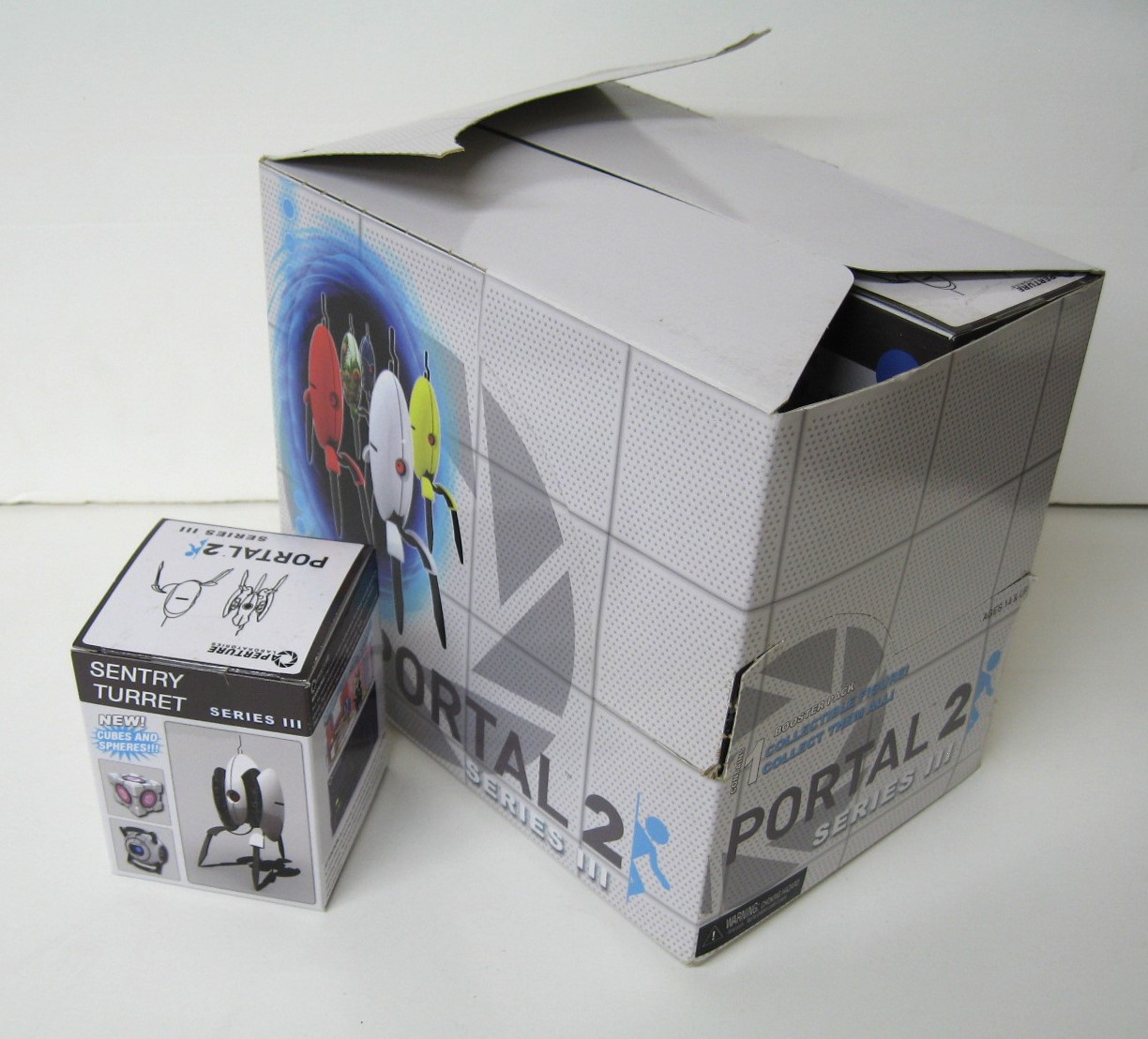 US版 NECA ポータル2 セントリータレット シリーズ3 12個入り 1カートン WIZKIDS