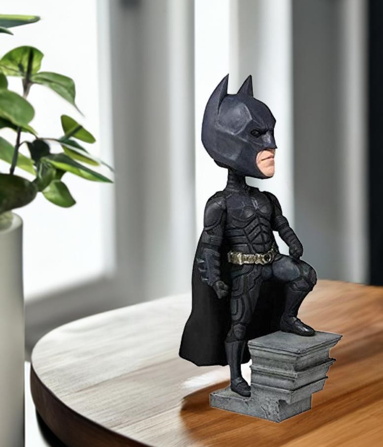 【未使用】 『ダークナイト・ライジング』 バットマン Funko製ボブルヘッド Funko! DC Universe Wacky Wobbler Bobblehead The BATMAN PRE