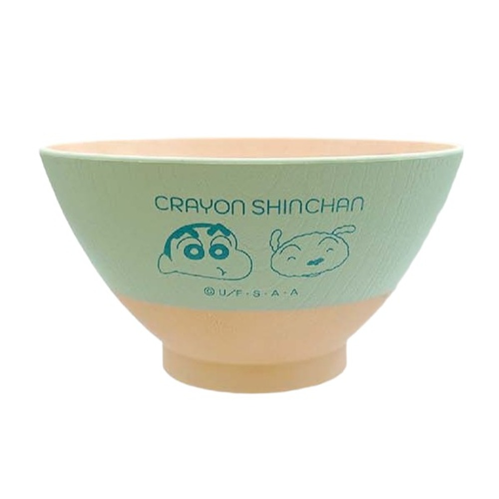 クレヨンしんちゃん お茶碗 おちゃわん 茶碗　電子レンジ 食洗器OK　日本製 樹脂抗菌 しんちゃん シロ 食器 キャンプ アウトドア プレゼント 母の日 父の日 CRS-359　マリモクラフト　電子レンジ 食器洗い乾燥機 食洗器 OK画像