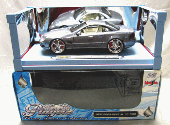 MAISTO メルセデスベンツ MERCEDES-BENZ SL 55 RMG 大型 1/18 PLAYERS（MT-1)