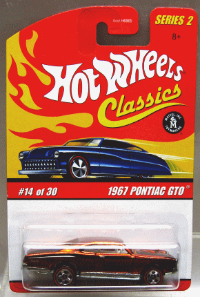hot wheels 1967 pontiac gto