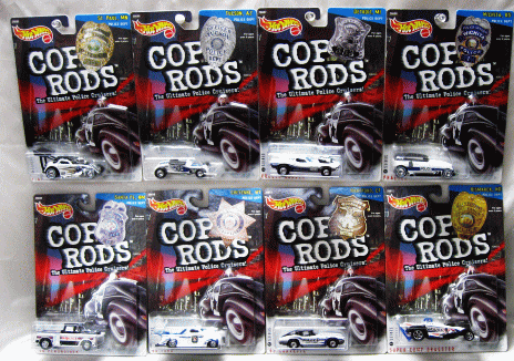 hot wheels cop rods