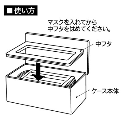 スヌーピー マスクケース ヒトハコマスクケース Snoopy キャラクター