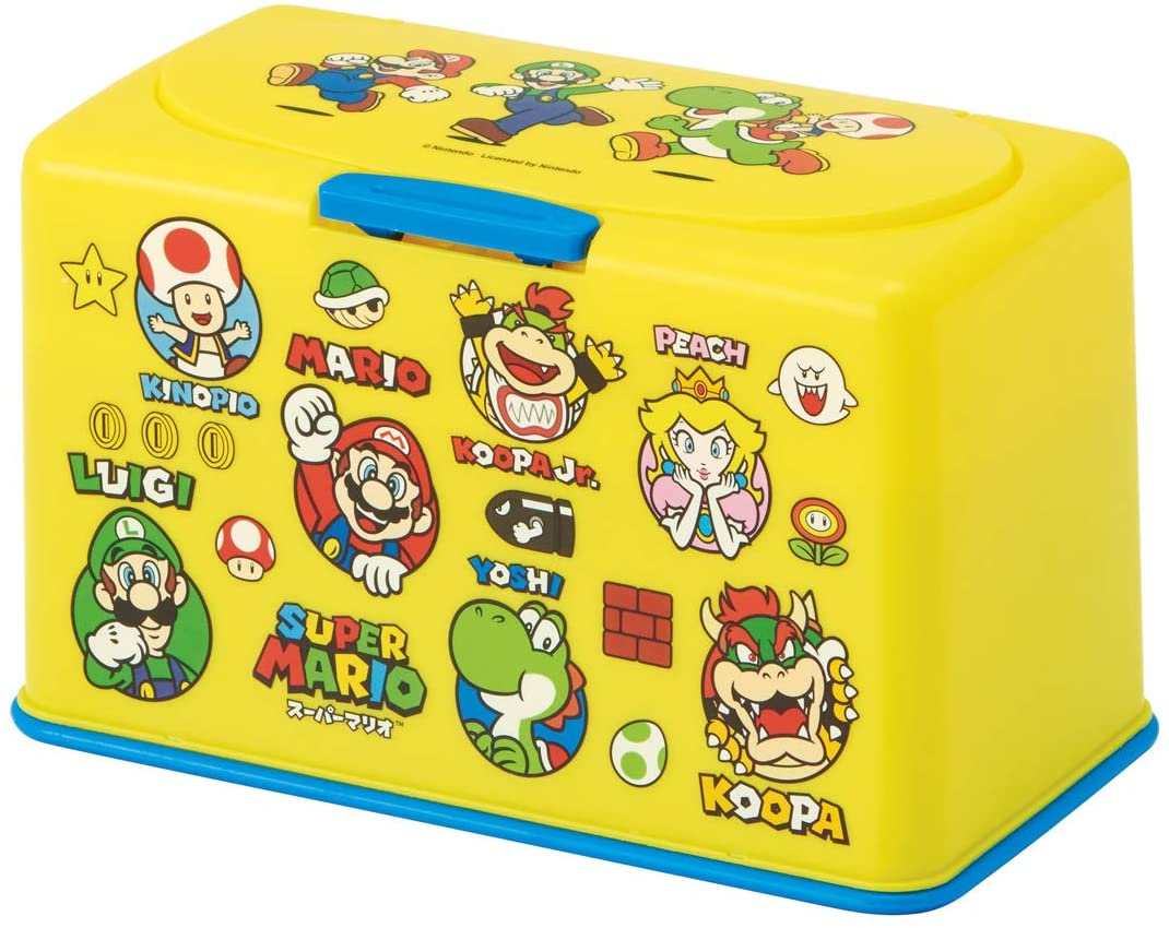 楽天市場 スーパーマリオ 簡単ワンプッシュ マスクストッカー 普通マスク６０枚収納可能 風邪予防 大人 インフルエンザ コロナ対策 予防 Pm2 5 花粉症 マスクボックス 任天堂 マリオブラザーズ グッズ 通販 Usプラザ